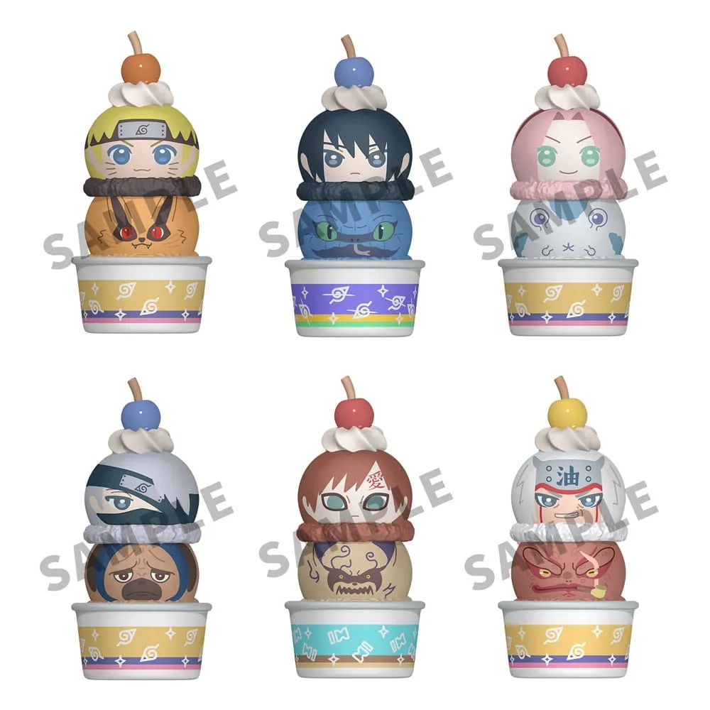 Naruto Shippuden Tsumichen Stack up & Change Trading Figure 8 cm - Caixa Inteira (6 unidades)